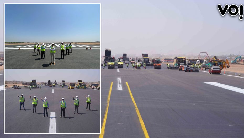एसवीपी इंटरनेशनल एयरपोर्ट ने बनाया राष्ट्रीय रिकॉर्ड, 75 दिनों में साढ़े तीन किमी,लंबे रनवे का काम पूरा