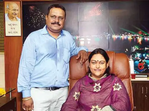 Former Ahmedabad mayor Bijal Patel husband dies