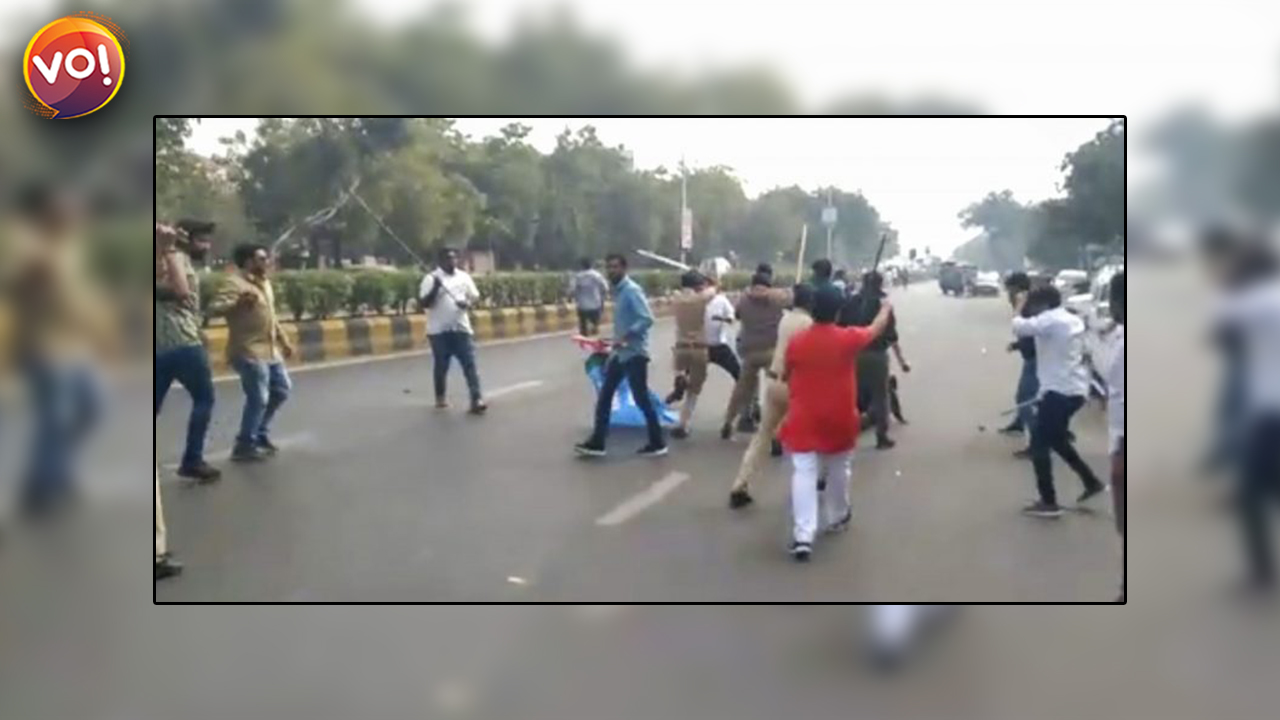 Clash In Ambawadi Ahmedabad