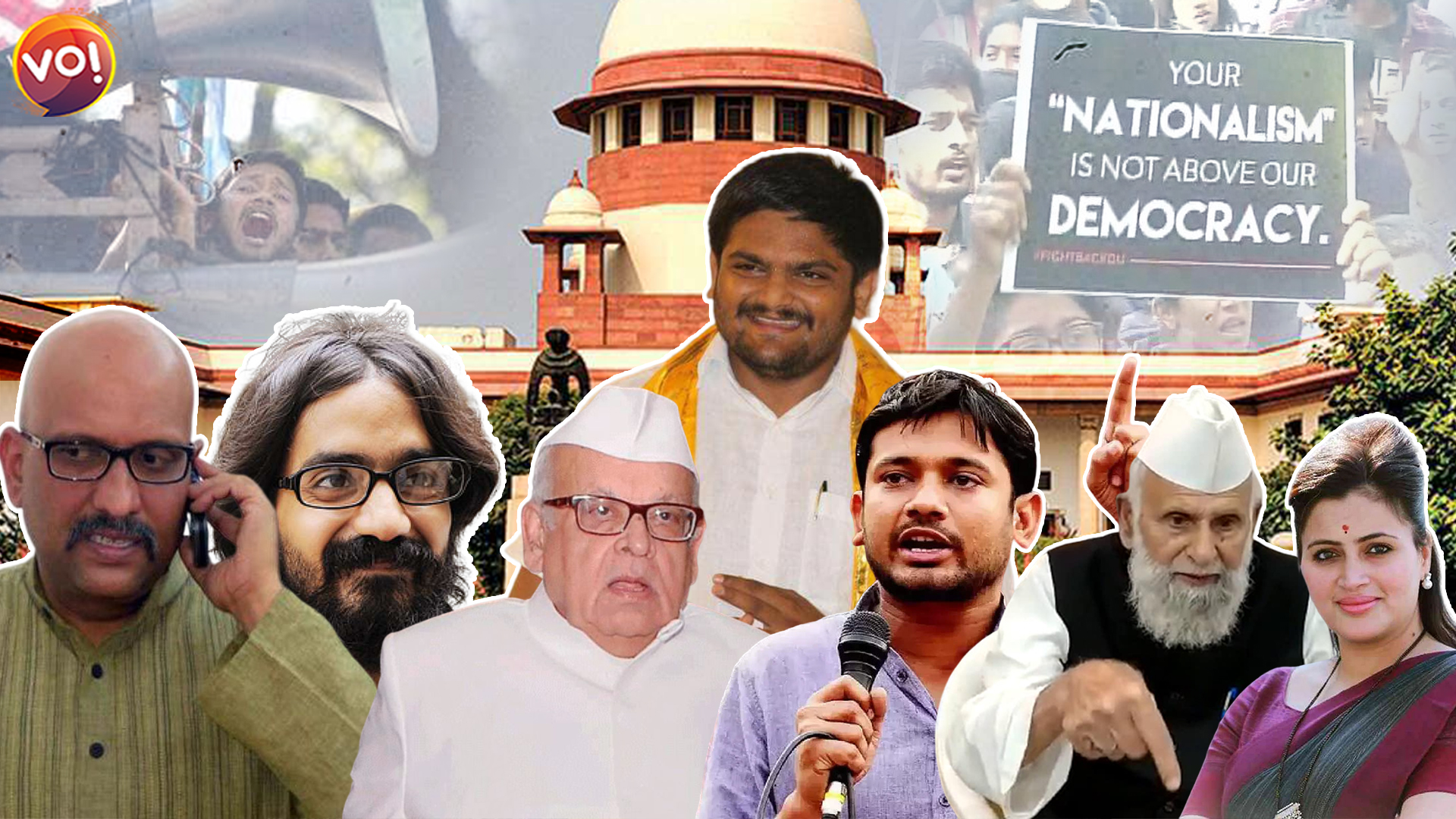 From Hardik, Kanhaiya to many leaders, artists, religious leaders have become victims of section 120A of sedition.