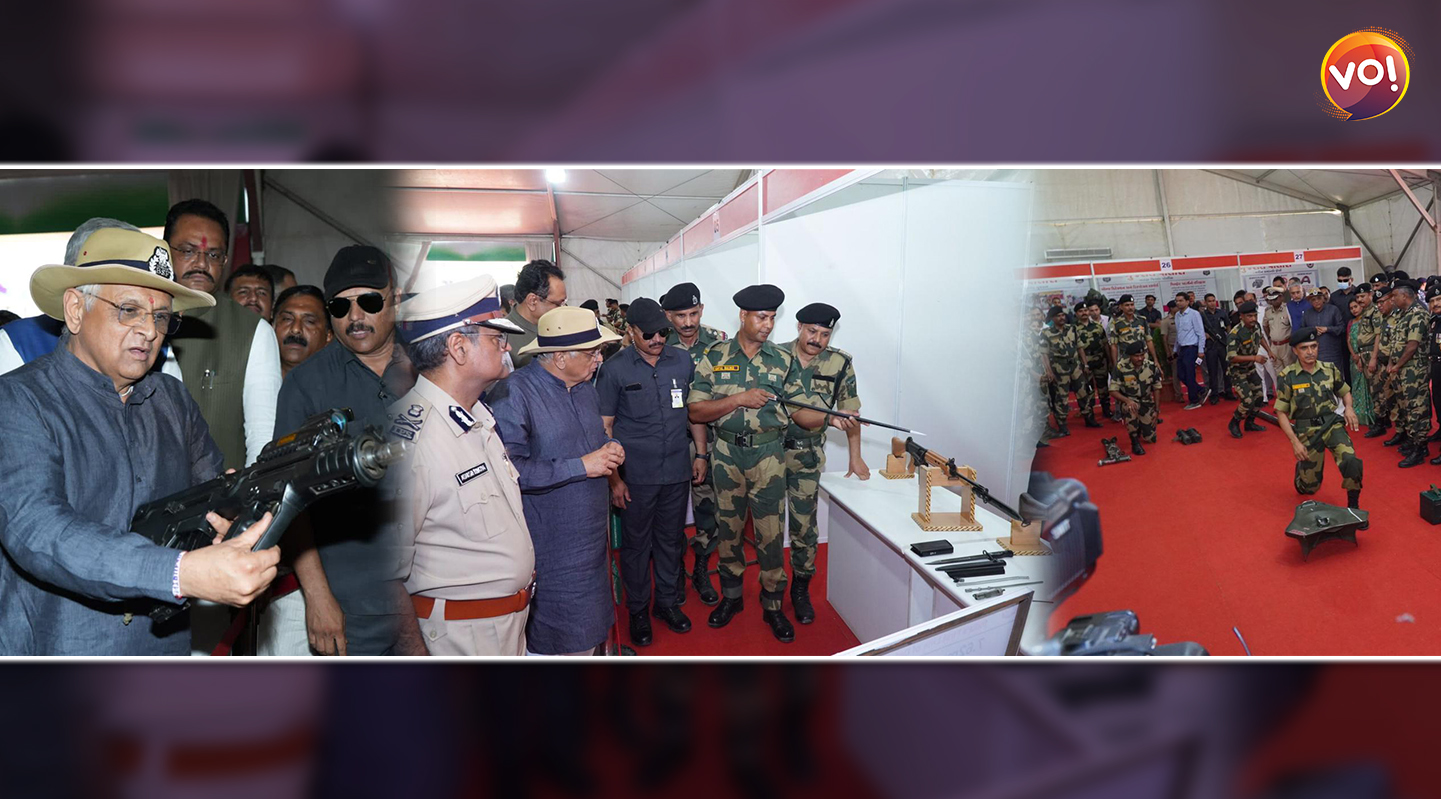 मुख्यमंत्री भूपेन्द्र पटेल ने पाटण पुलिस मुख्यालय में आयोजित शस्त्र प्रदर्शनी का अवलोकन किया