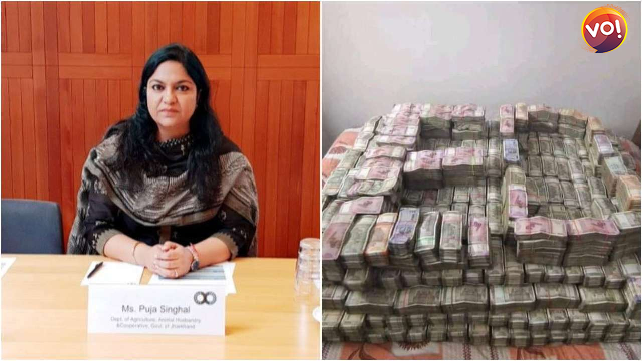 Dhankuber IAS Pooja Singhal was arrested by the ED, got so much money, the machine was short