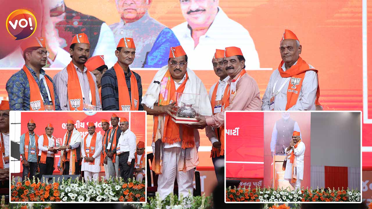 संघ की सादगी से निकली भाजपा की भव्य प्रदेश कार्यकारणी का आयोजन