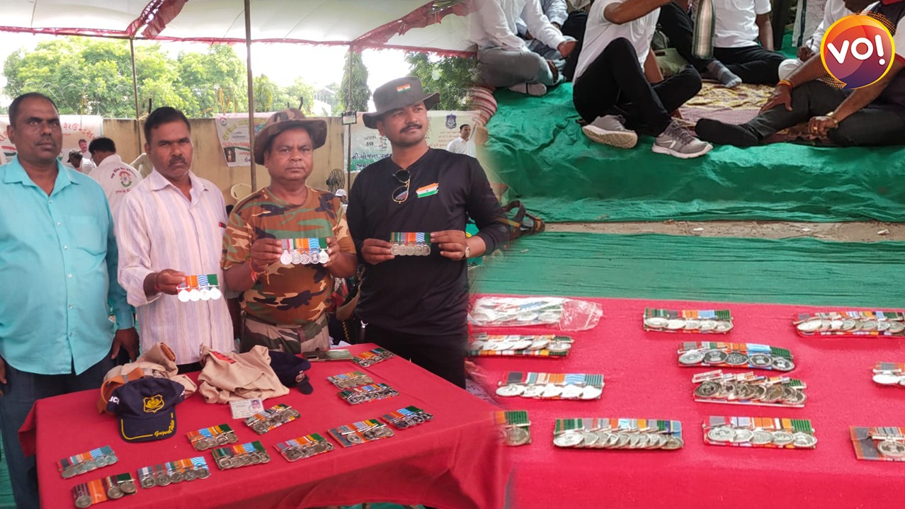गुजरात -पूर्व सैनिकों ने राज्यपाल से मांगा समय , लौटाएंगे सेवा पदक