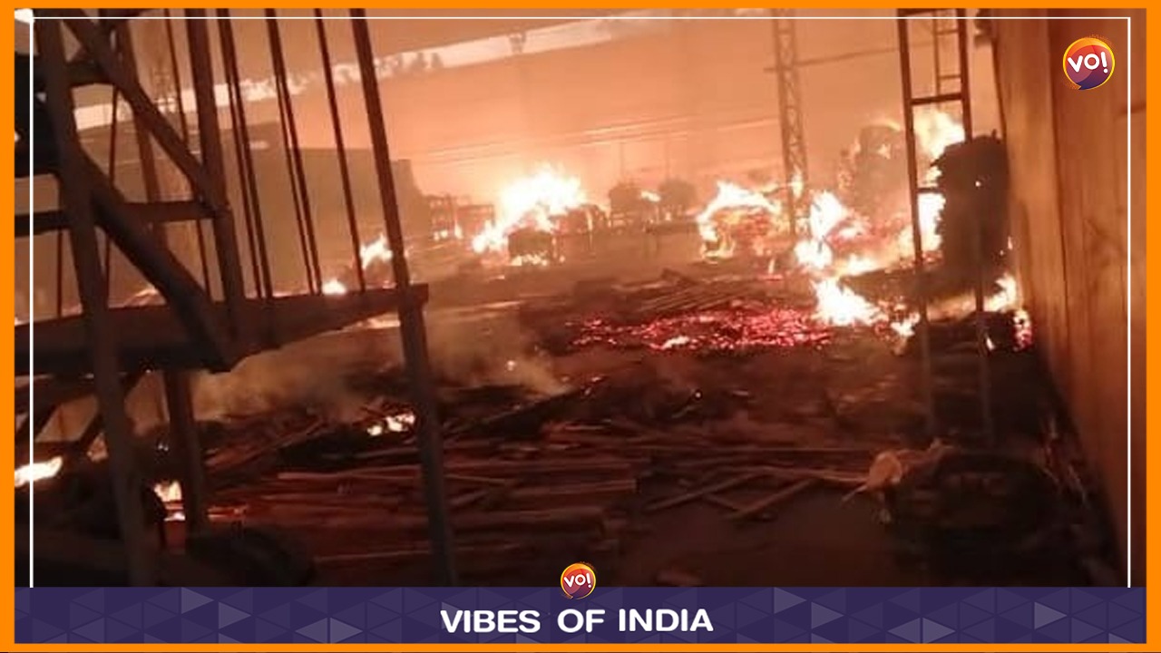 Gujarat: Fire Breaks Out In Plywood Factory