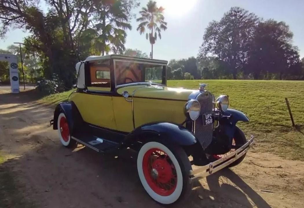 Vadodara 75 Vintage Cars From 27 Countries Participate...