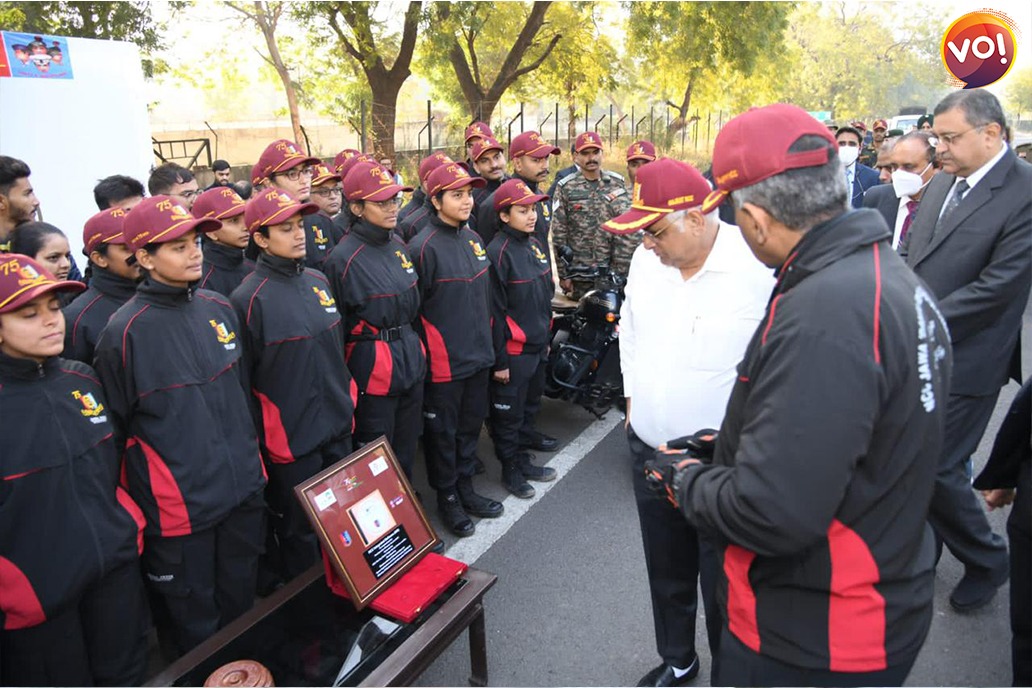 Gujarat Chief Minister Bhupendra Patel flagged off the NCC cadets competing in the 1300 km Java-Yezdi Motorcycle Rally from Dandi to Delhi as a representation of the independent India's journey from salt to software.