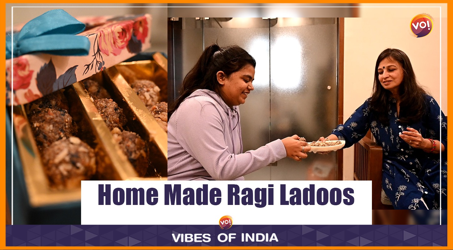 Desi Ferrero Rocher: Home Made Ragi Ladoos