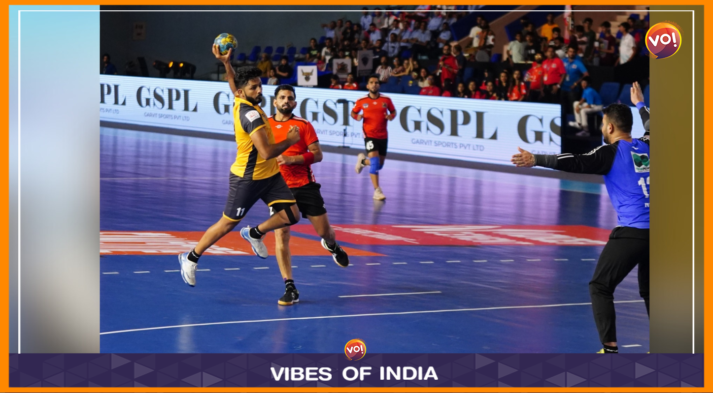 Delhi Panzer Beat Garvit Gujarat In A Thriller In Premier Handball League