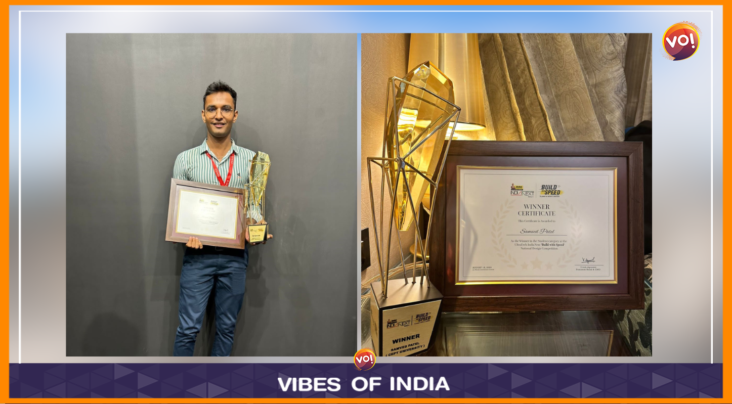 CEPT University Student Samved Patel Wins UltraTech IndiaNext 05 Competition