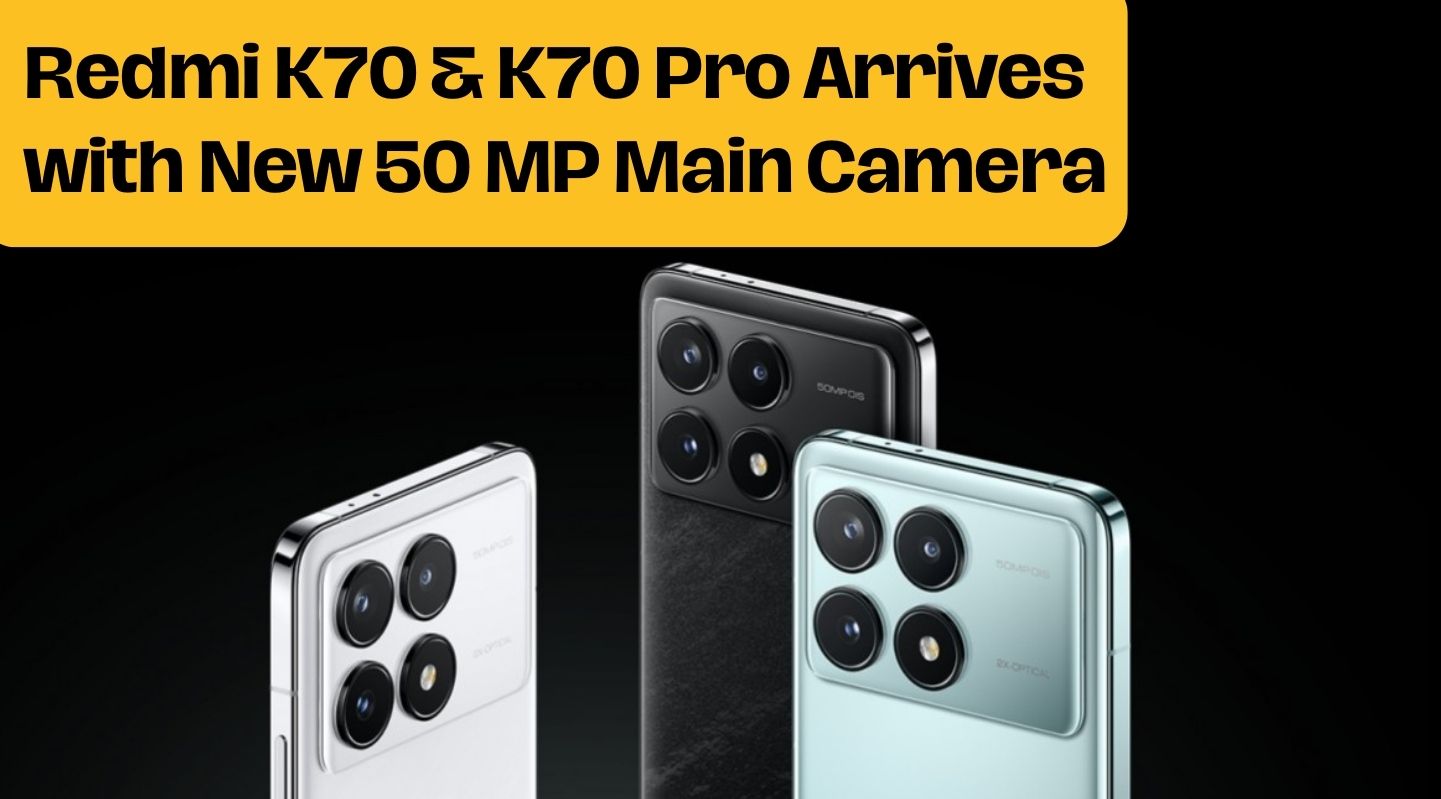 Unveiling of the Redmi K70 and Redmi K70 Pro Smartphones