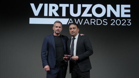 Sheeraz Hasan wins award at Virtuzone Entrepreneurship Awards 2023