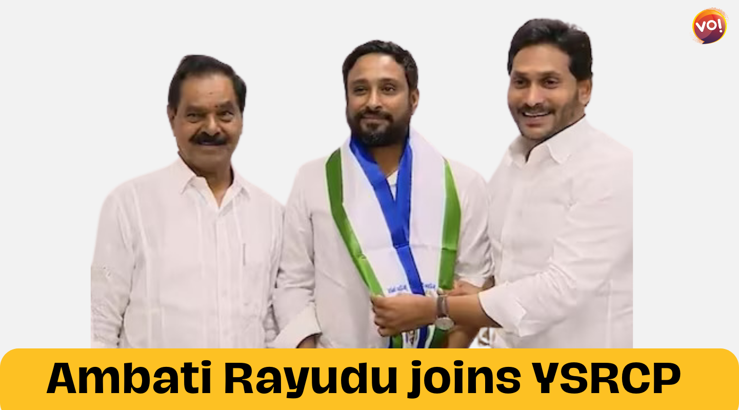Ambati Rayudu joins YSRCP in Andhra Chief Minister's presence