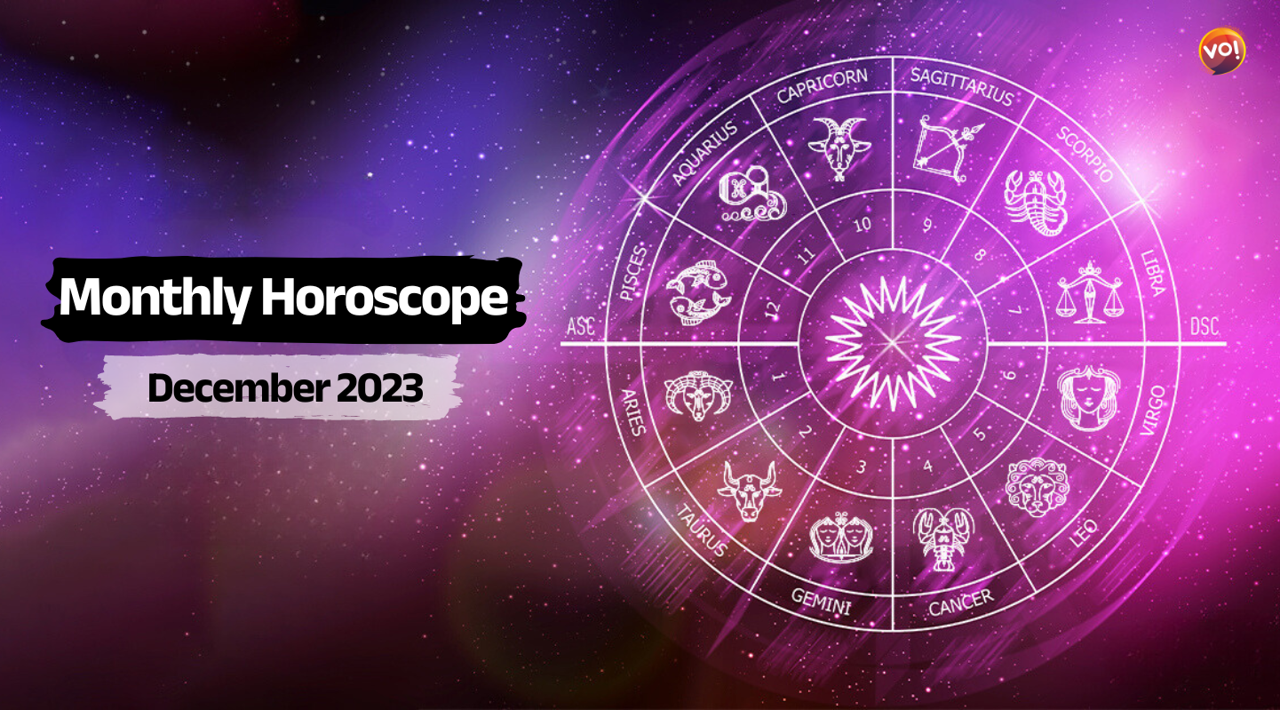 Free December-2023 Monthly Horoscope Prediction about All 12 Zodiac Signs