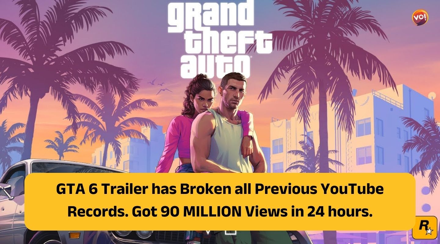 GTA 6 Trailer has Broken all Previous YouTube Records. Got 90 MILLION Views in 24 hours.