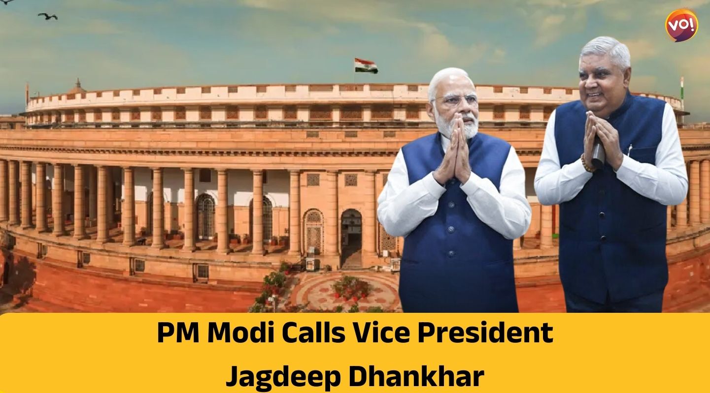 PM Modi Calls Vice President Jagdeep Dhankhar