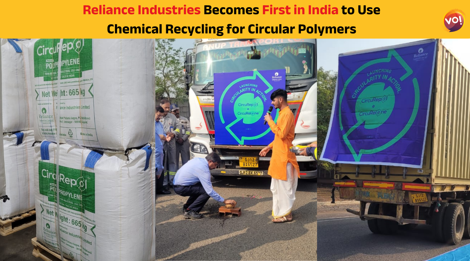 Reliance Industries Becomes First in India to Use Chemical Recycling for Circular Polymers
