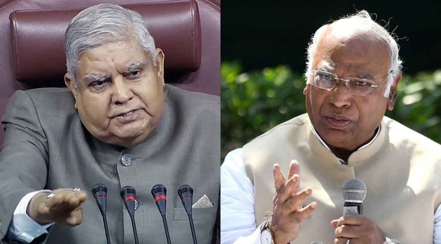 Ruling Party Weaponising Suspensions, Says Kharge to Dhankhar