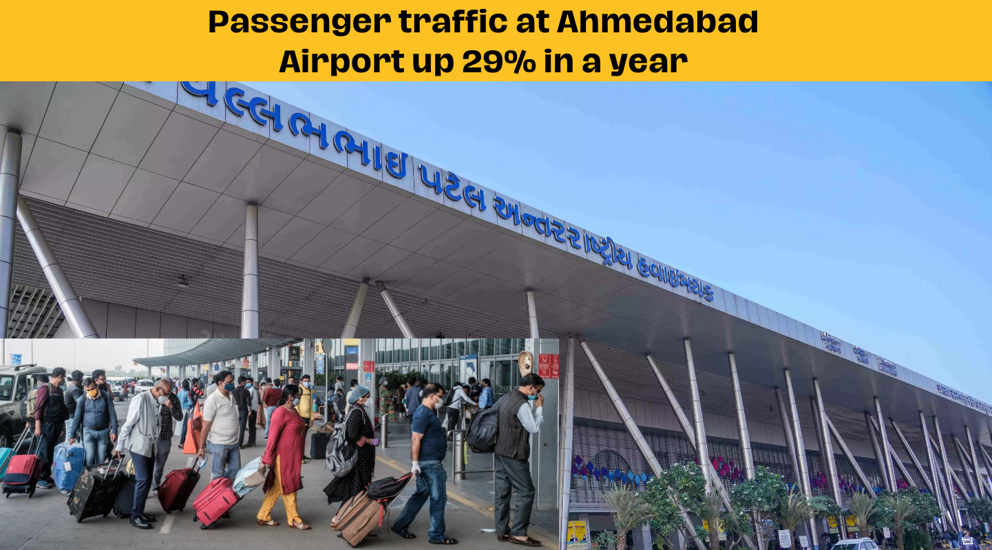 Ahmedabad Airport Sees 29% Surge in Passenger Traffic in 2023