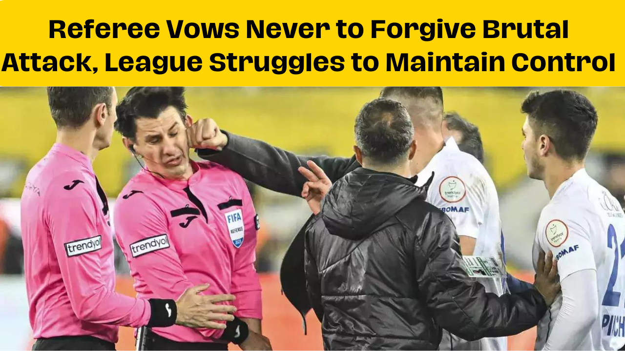 Referee Vows Never to Forgive Brutal Attack, League Struggles to Maintain Control