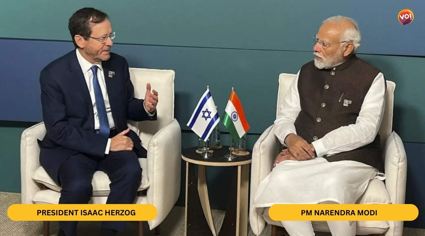 India Calls for Early Resolution of Israel-Palestine Conflict: PM Modi Meets President Herzog at COP28