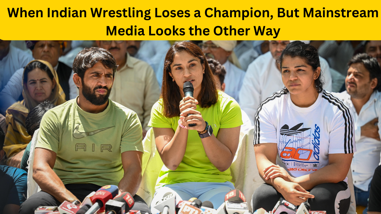 When Indian Wrestling Loses a Champion, But Mainstream Media Looks the Other Way