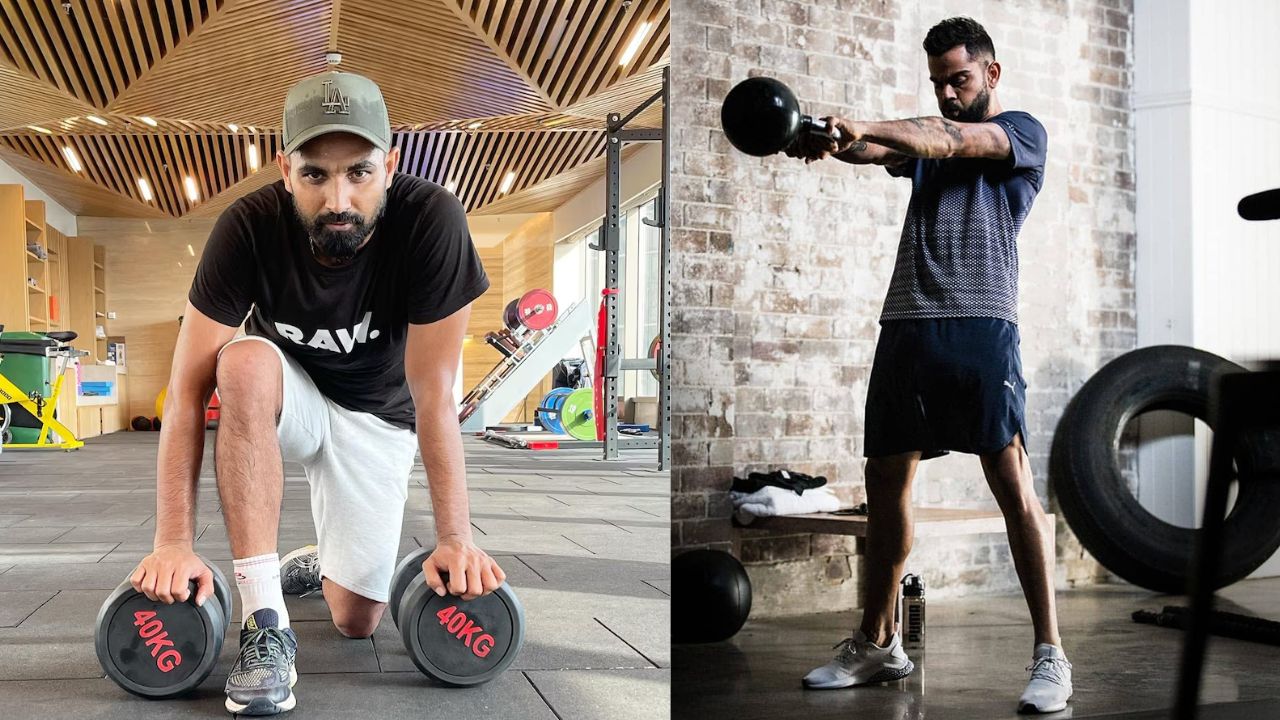 Shami's fitness taunt to Kohli?