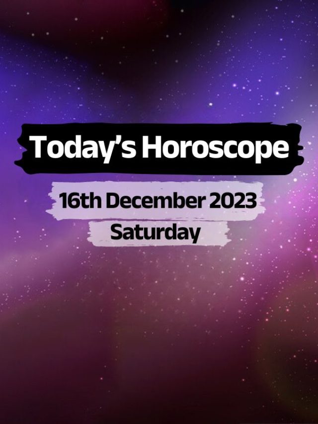 November 16, 2023, Today’s Horoscope Web Story