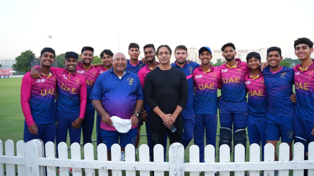 UAE's Young Talents Impress Legendary Shoaib Akhtar Ahead of ILT20 Season 2
