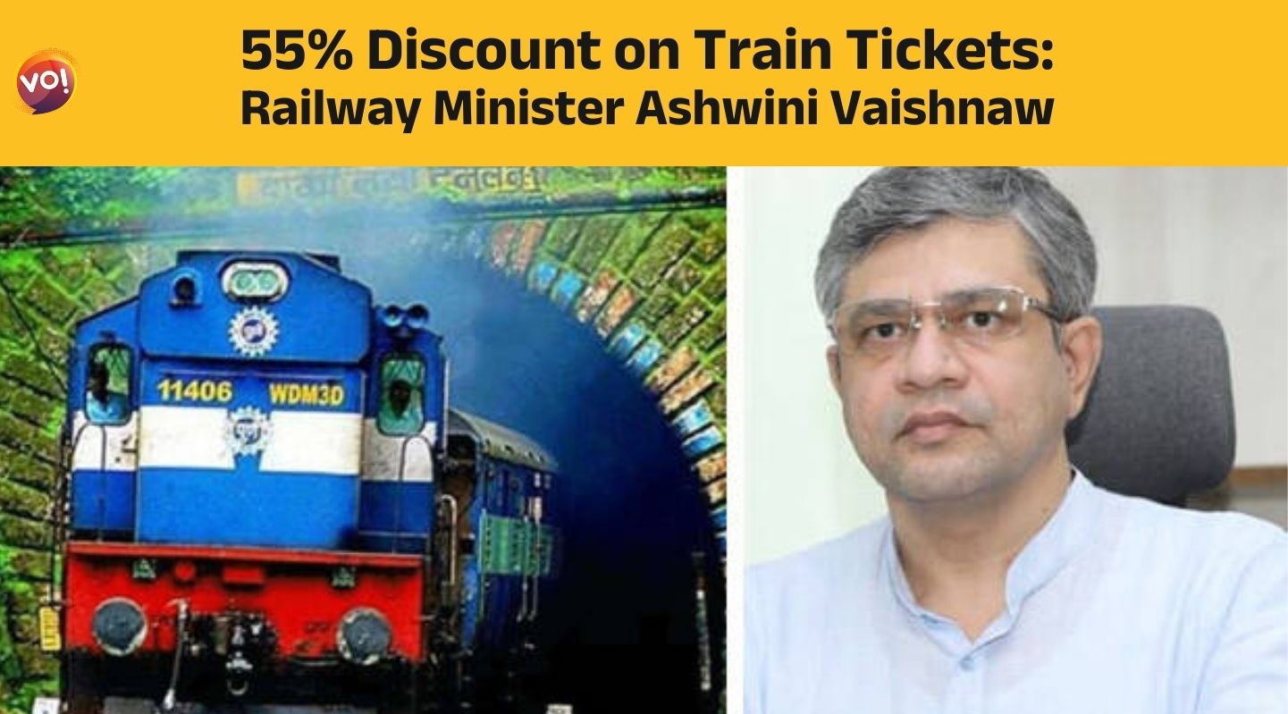 55% Discount on Train Tickets Railway Minister Ashwini Vaishnaw