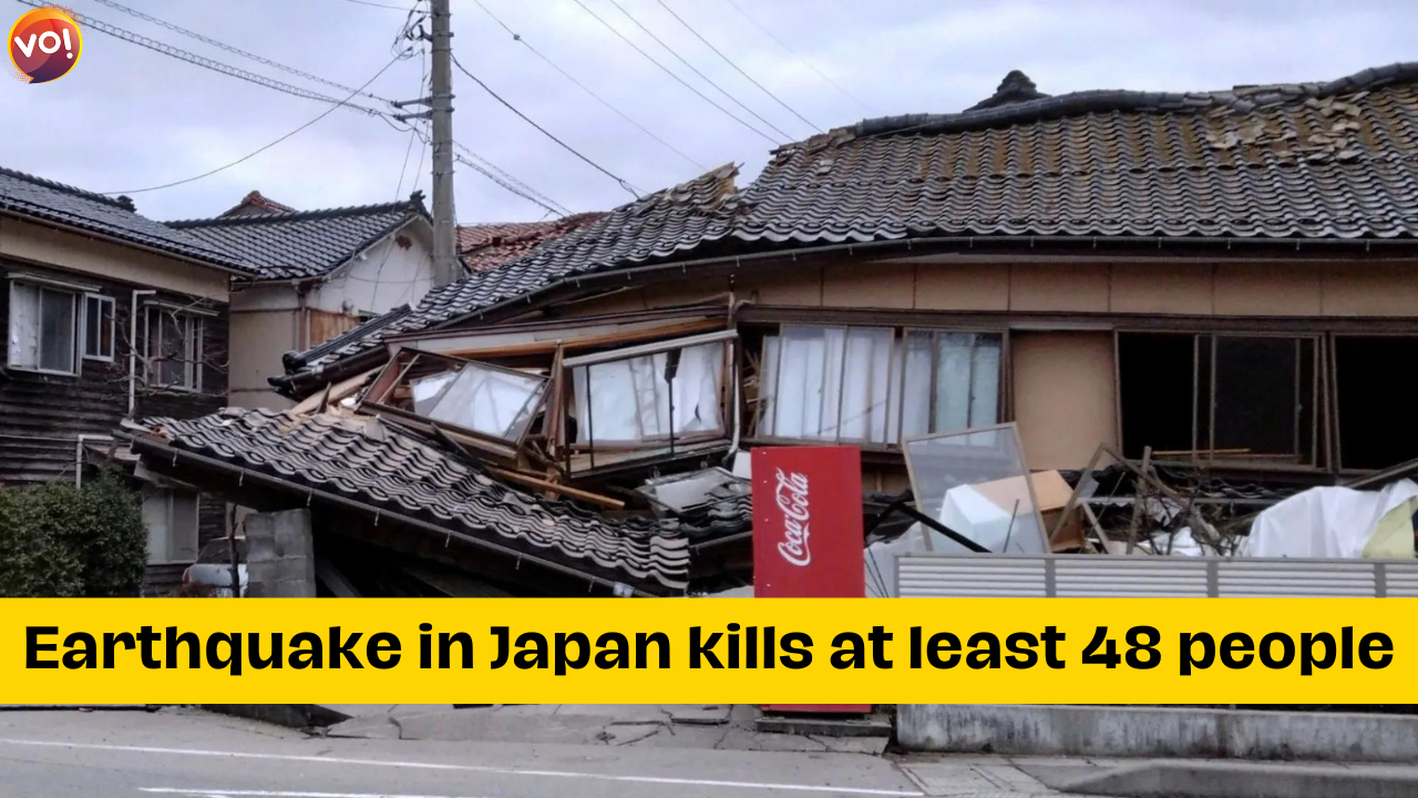 Earthquake in Japan kills at least 48 people