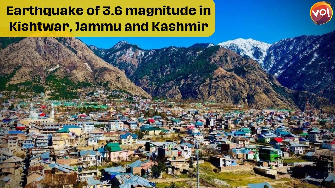 Earthquake of 3.6 magnitude in Kishtwar, Jammu and Kashmir