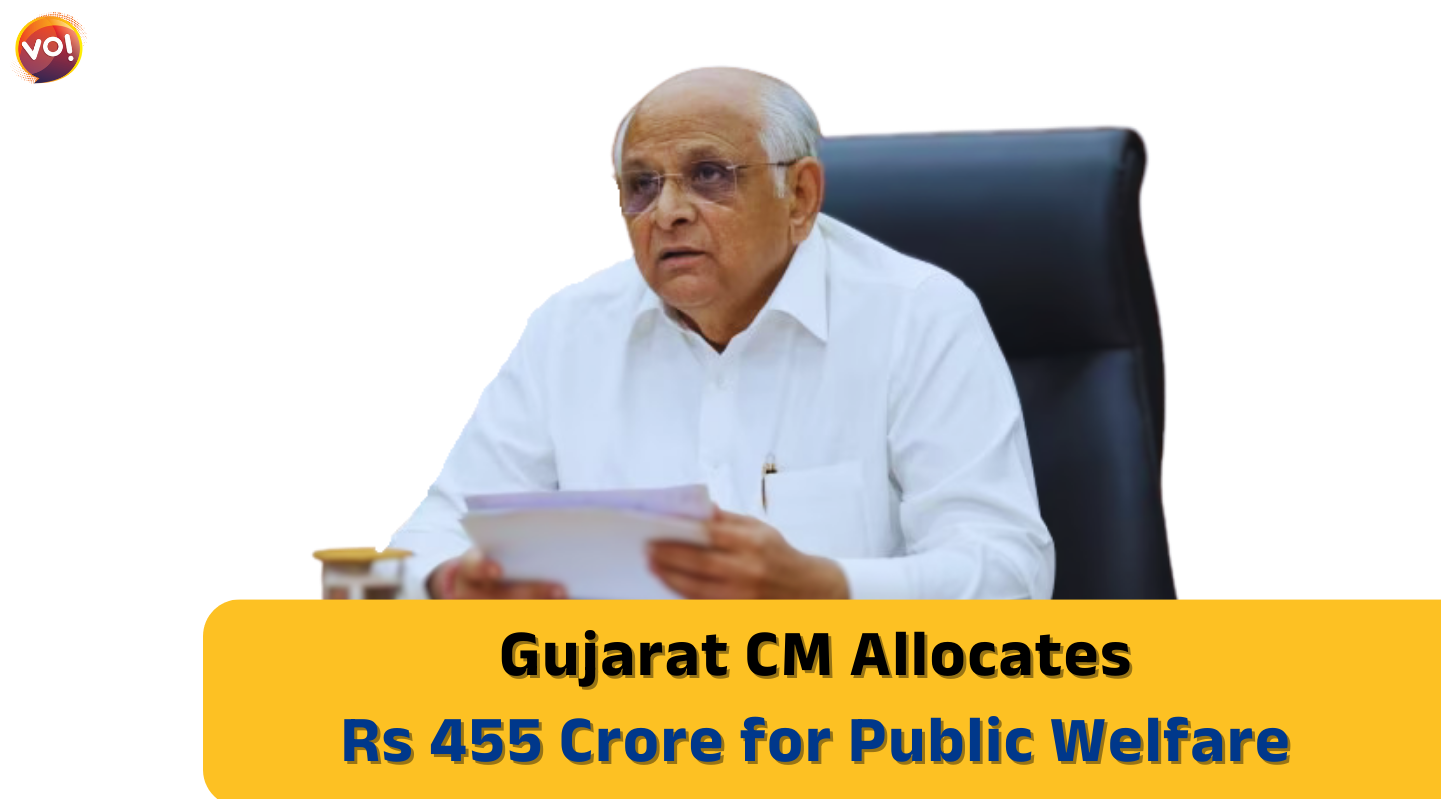 Gujarat CM Allocates Rs 455 Crore for Public Welfare