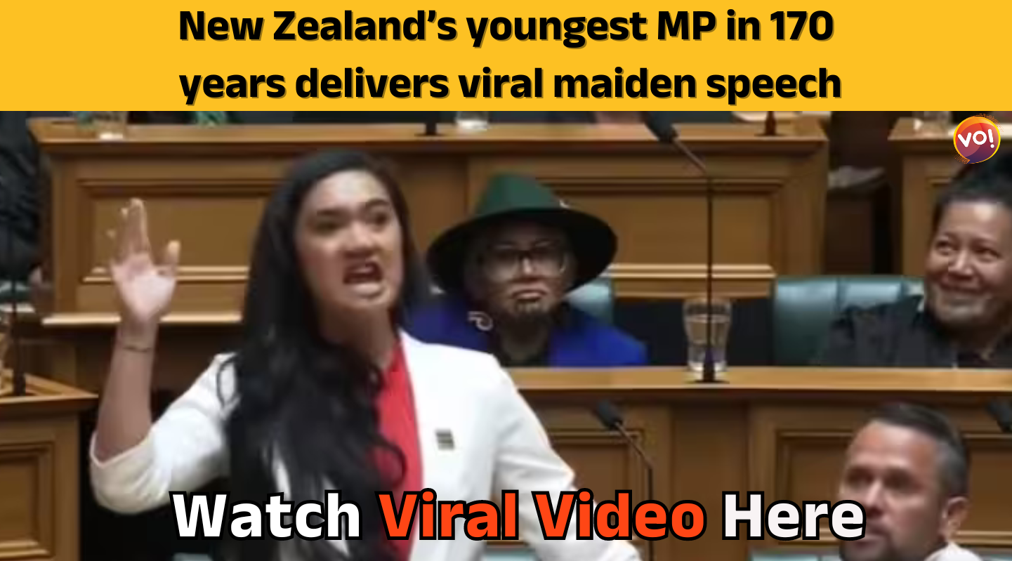 New Zealand's Youngest MP Hana Rawhiti Performs 'Maori Haka' In First Parliament Appearance, Video Viral