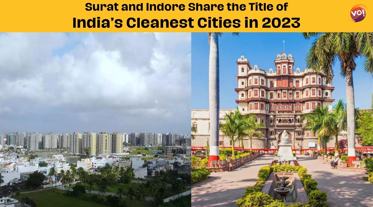 Surat and Indore Share the Title of India’s Cleanest Cities in 2023