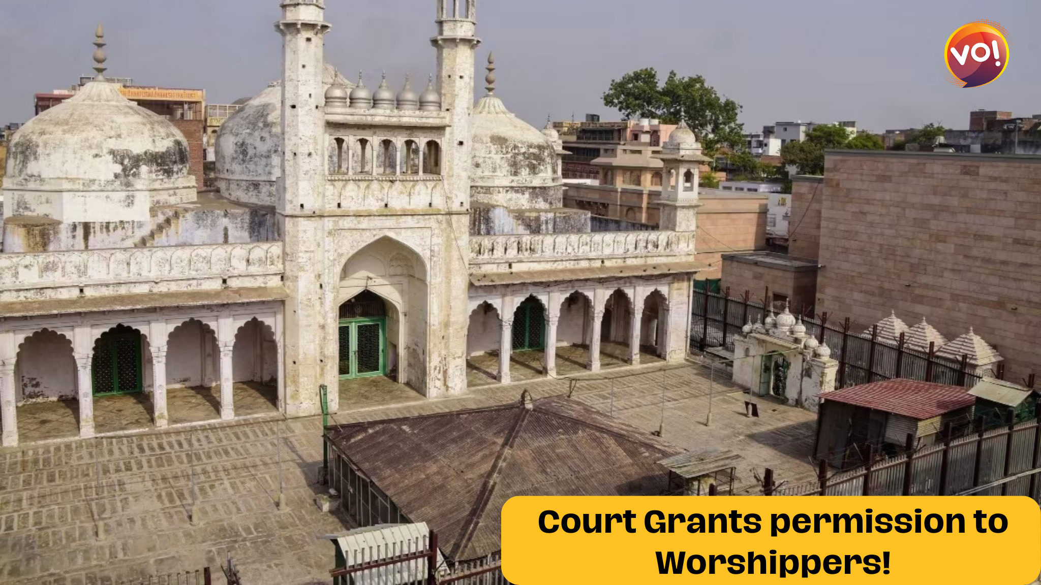 Basement Of Gyanvapi Mosque Opened For Hindu Prayers By City Court