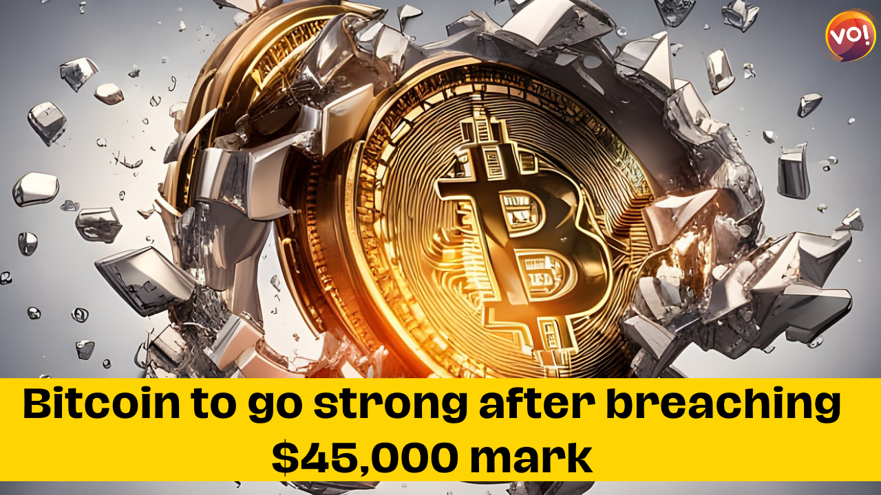 Bitcoin to go strong after breaching $45,000 mark