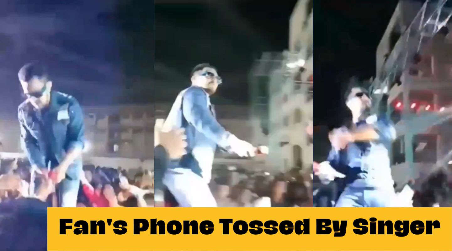 Fan Claims Mic Attack After Singer Throws Phone