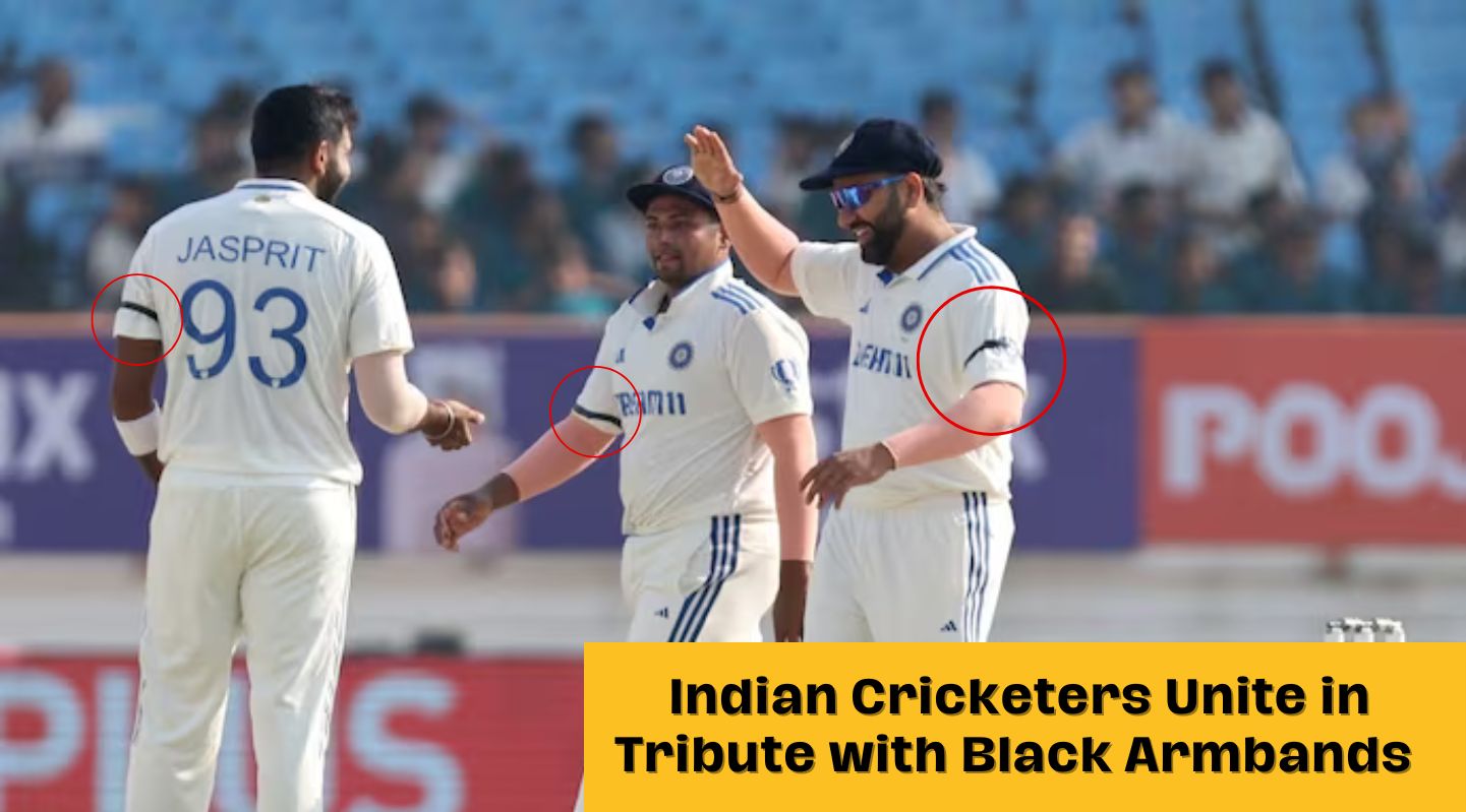 Indian Cricketers Unite in Tribute with Black Armbands