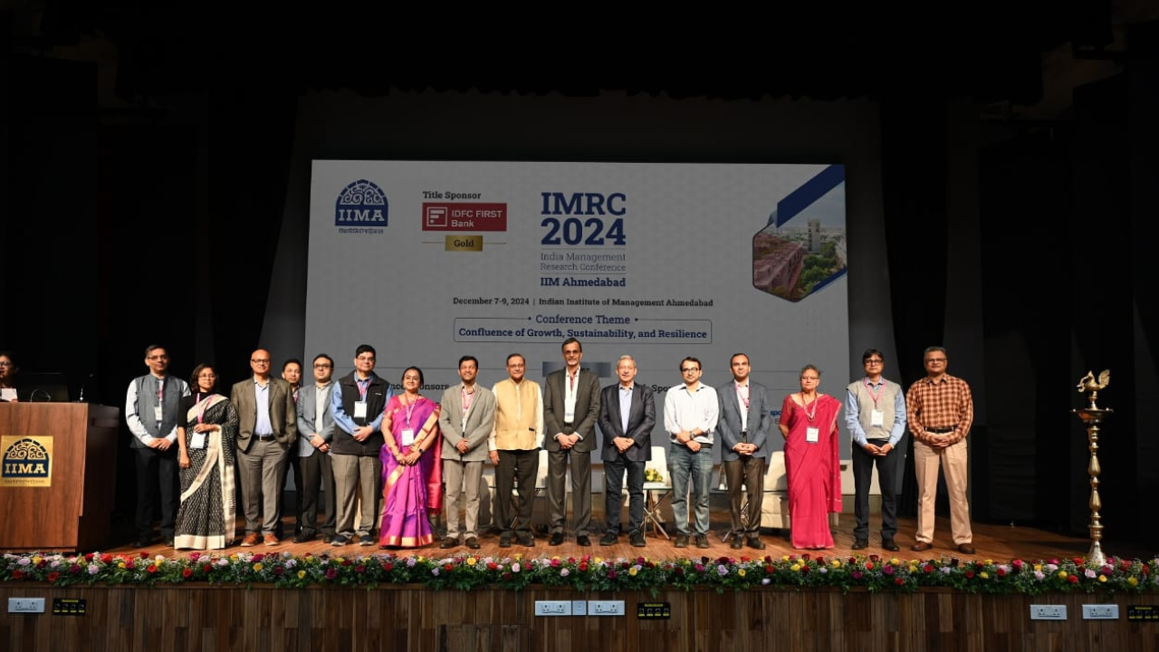 IIMA Hosts IMRC 2024 as Management Education and Industry Leaders Explore Future Research Directions
