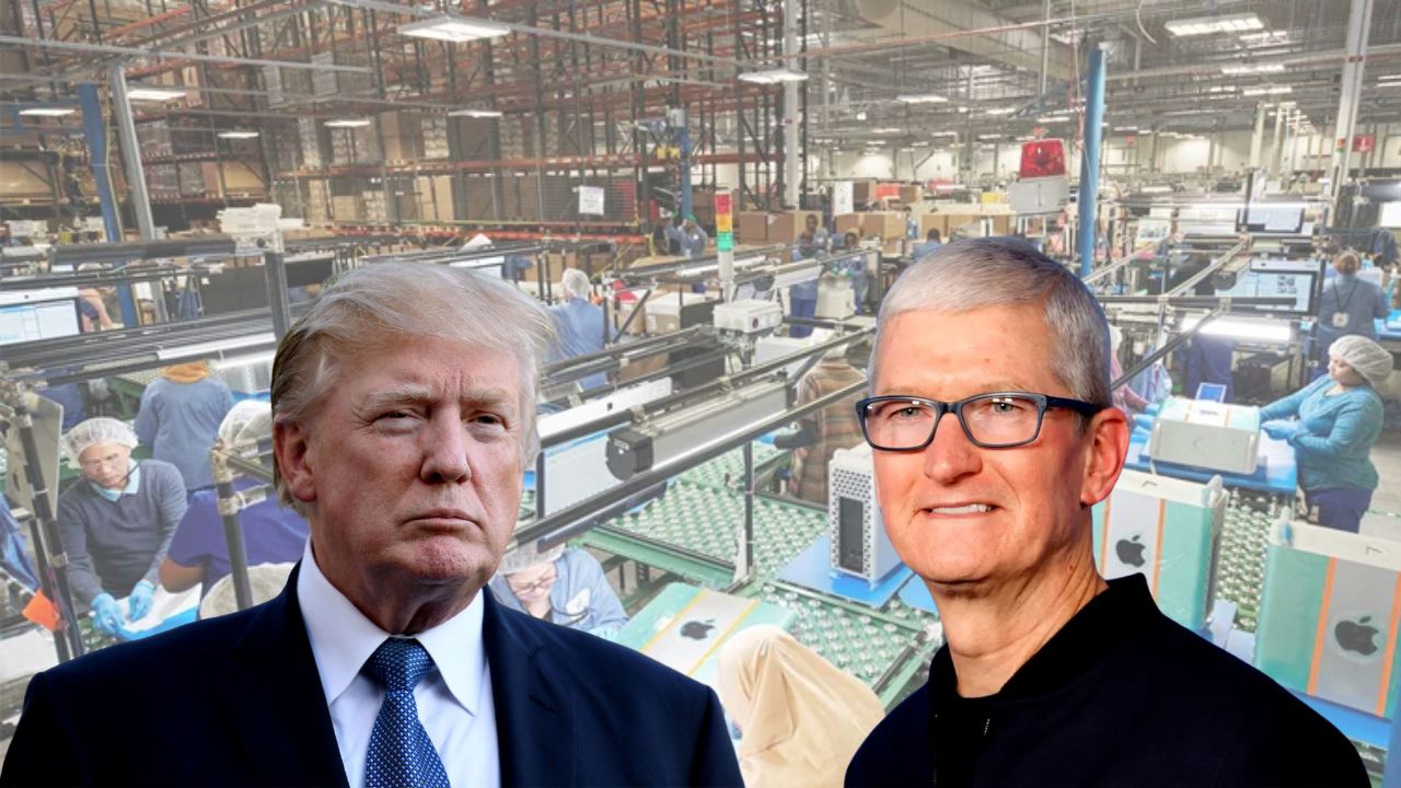Donald Trump Tim Cook