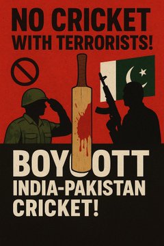 india pak match boycott call