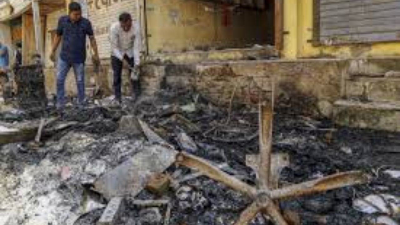 Clash in Gandhinagar village