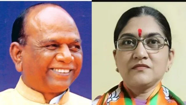 Bharuch MP Mansukh Vasava and Nandod MLA Darshana Deshmukh