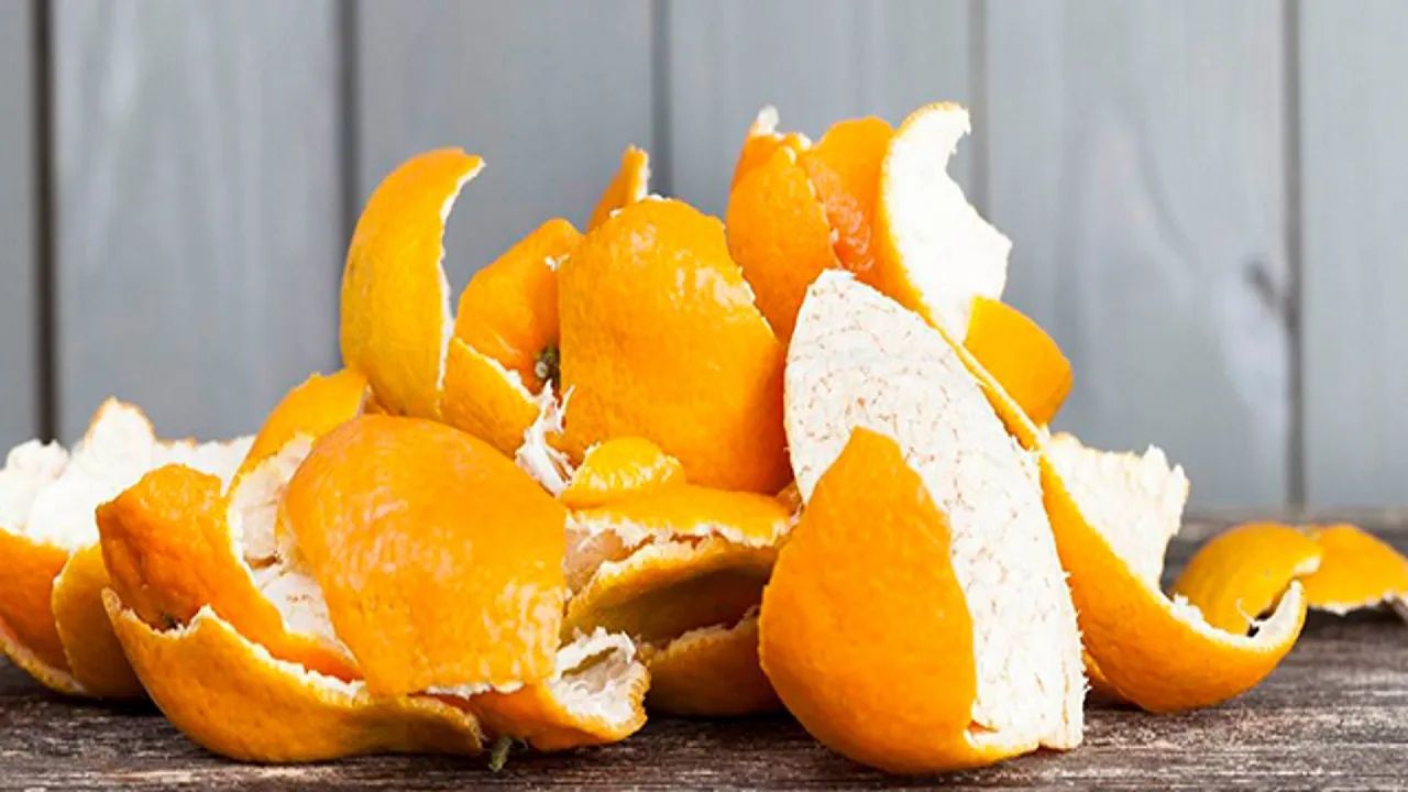 orange peels