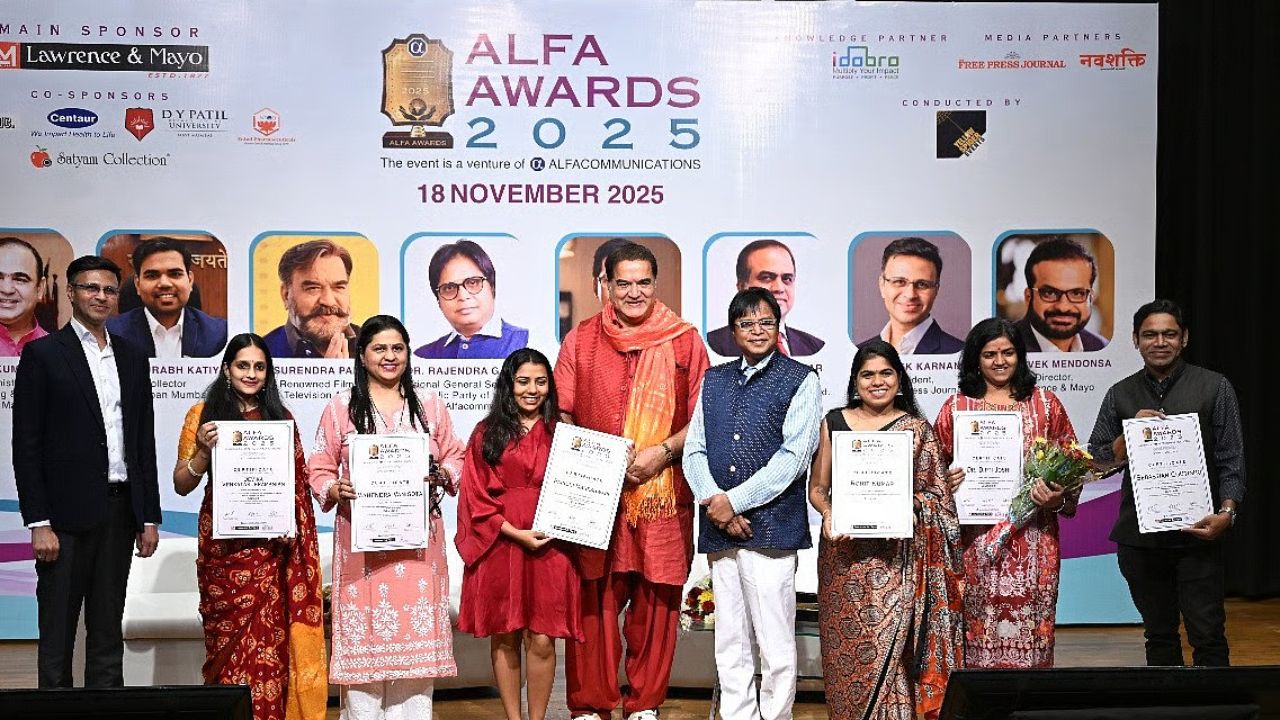 Alfa Communications Felicitates Varied Talents From Across The Country At The Third Alfa Awards