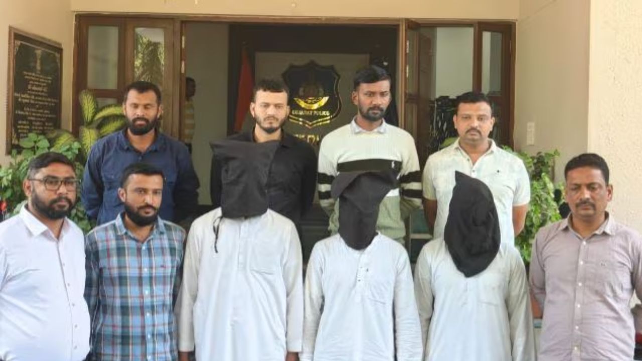 Gujarat Anti-Terrorist Squad Sunday said it arrested three men with terror links