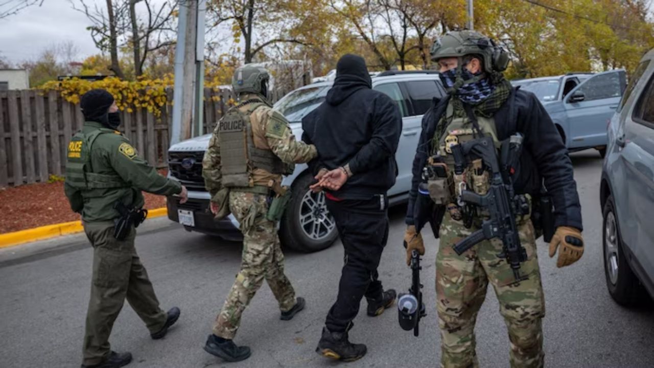 US agencies arresting people during interviews