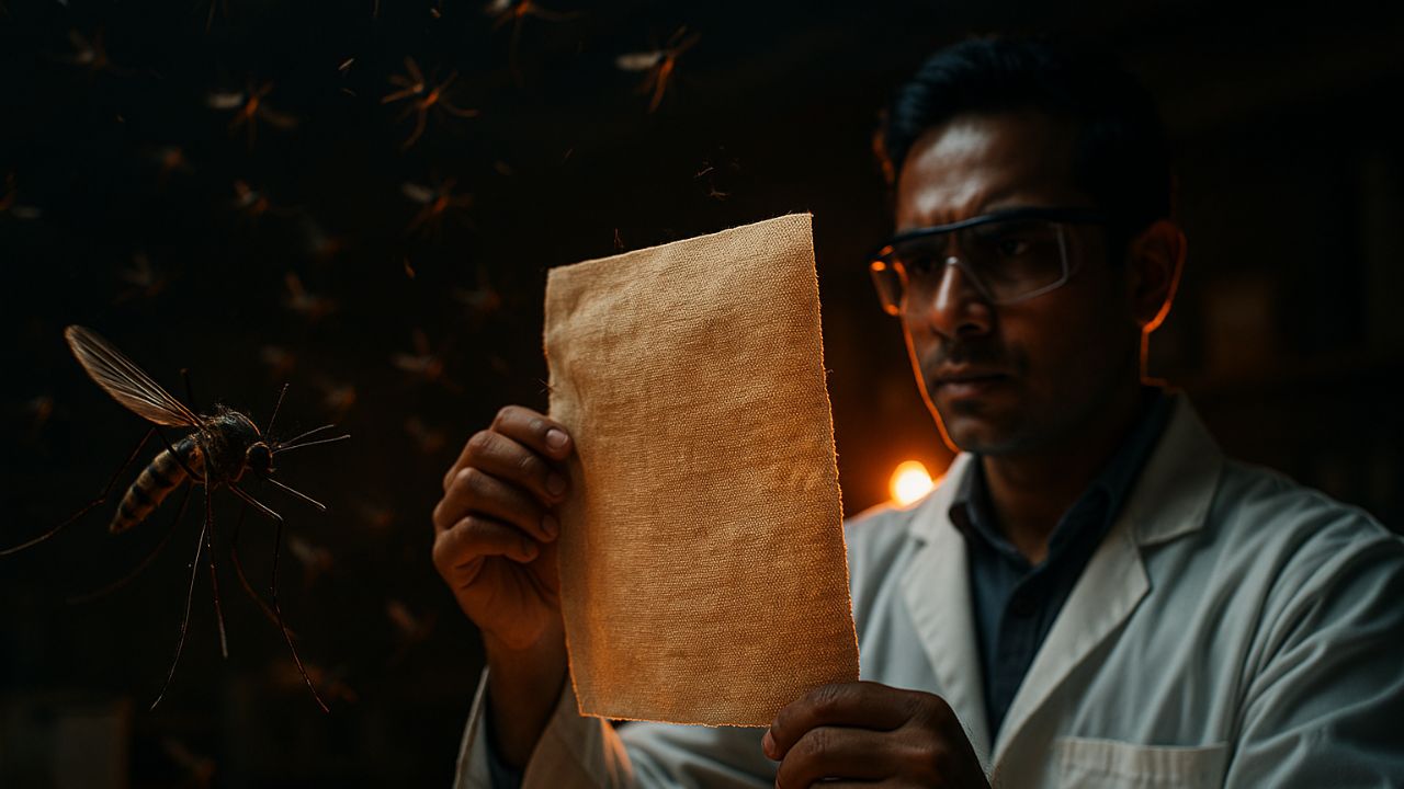 Mosquito repellent herbal cloth