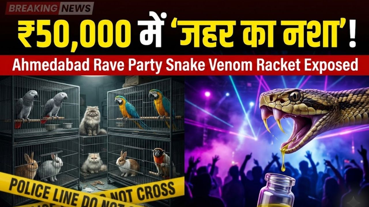 Ahmedabad snake venom smuggling